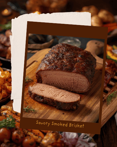 Категорійний квадратний візуал smoked brisket