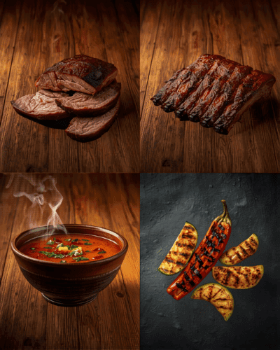 Категорійний квадратний візуал premium BBQ добірки